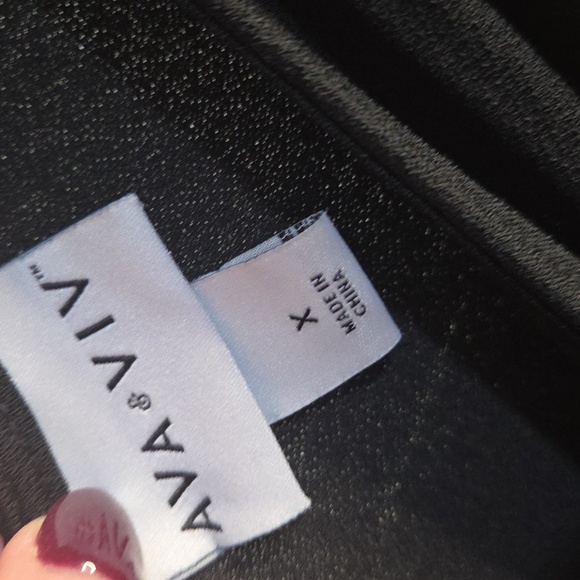 Ava & Viv Black Maxi Dress - Picture 4 of 5